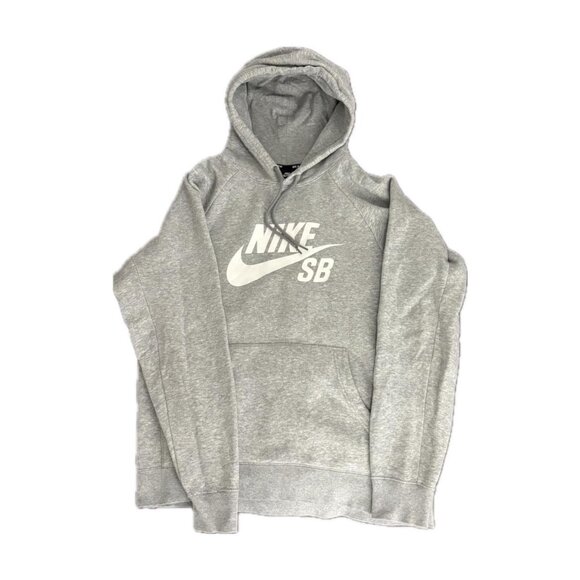 (US M Medium) **DEADSTOCK** Nike SB Skateboarding Hoodie Grey - Picture 1 of 4